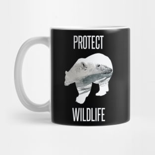 Protect wildlife - polar bear Mug